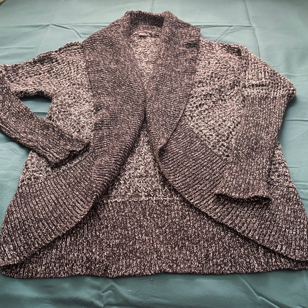 A/X Armani Exchange Charcoal and White Women's Cardigan